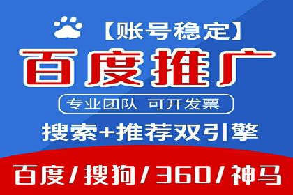 百度竞价推广代运营经典案例分析